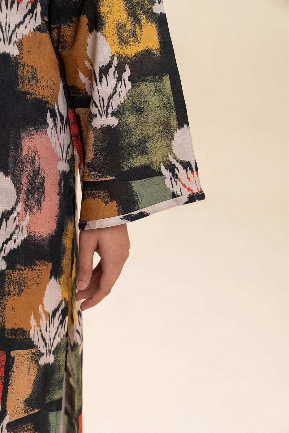 PRINTED DORIA LAWN SHIRT (PRET)