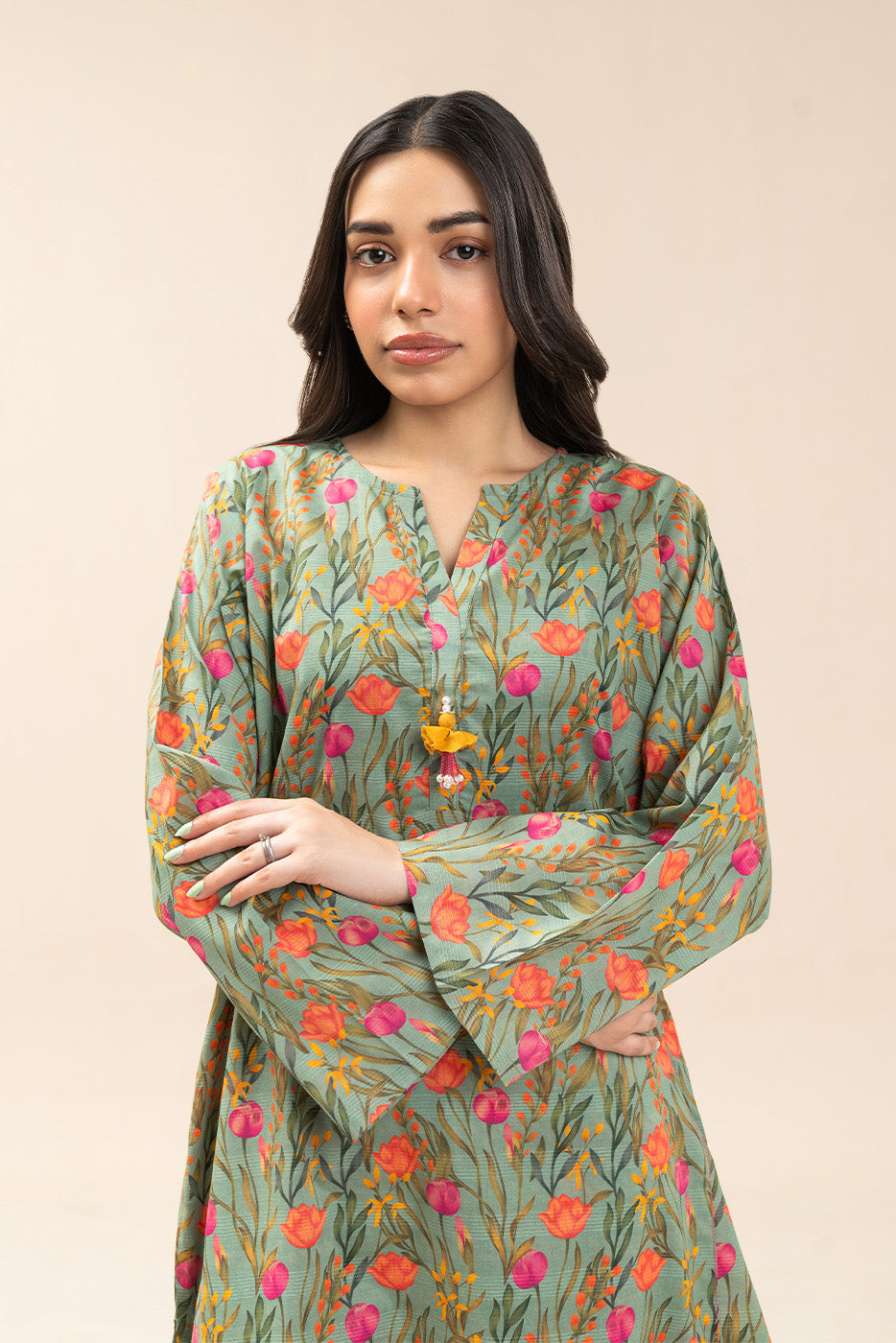 2 PIECE PRINTED DORIA LAWN SUIT (PRET)
