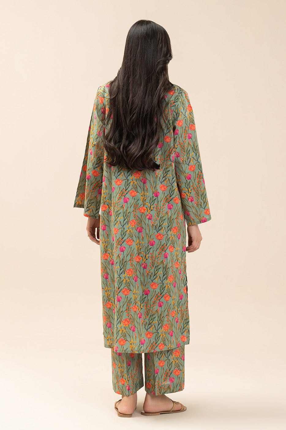 2 PIECE PRINTED DORIA LAWN SUIT (PRET)