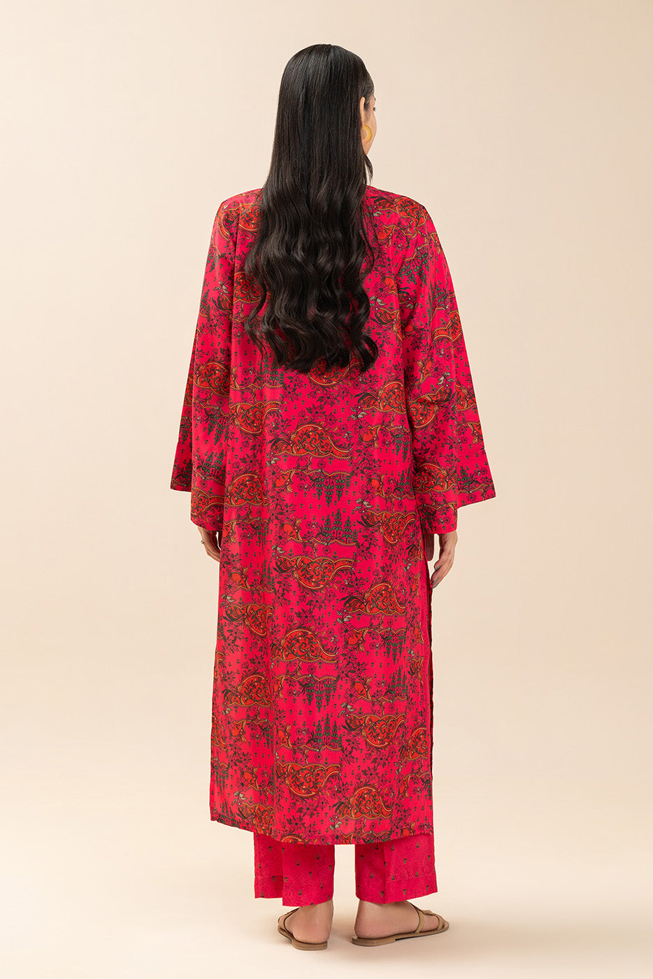 PRINTED SILK SHIRT (FLOW)
