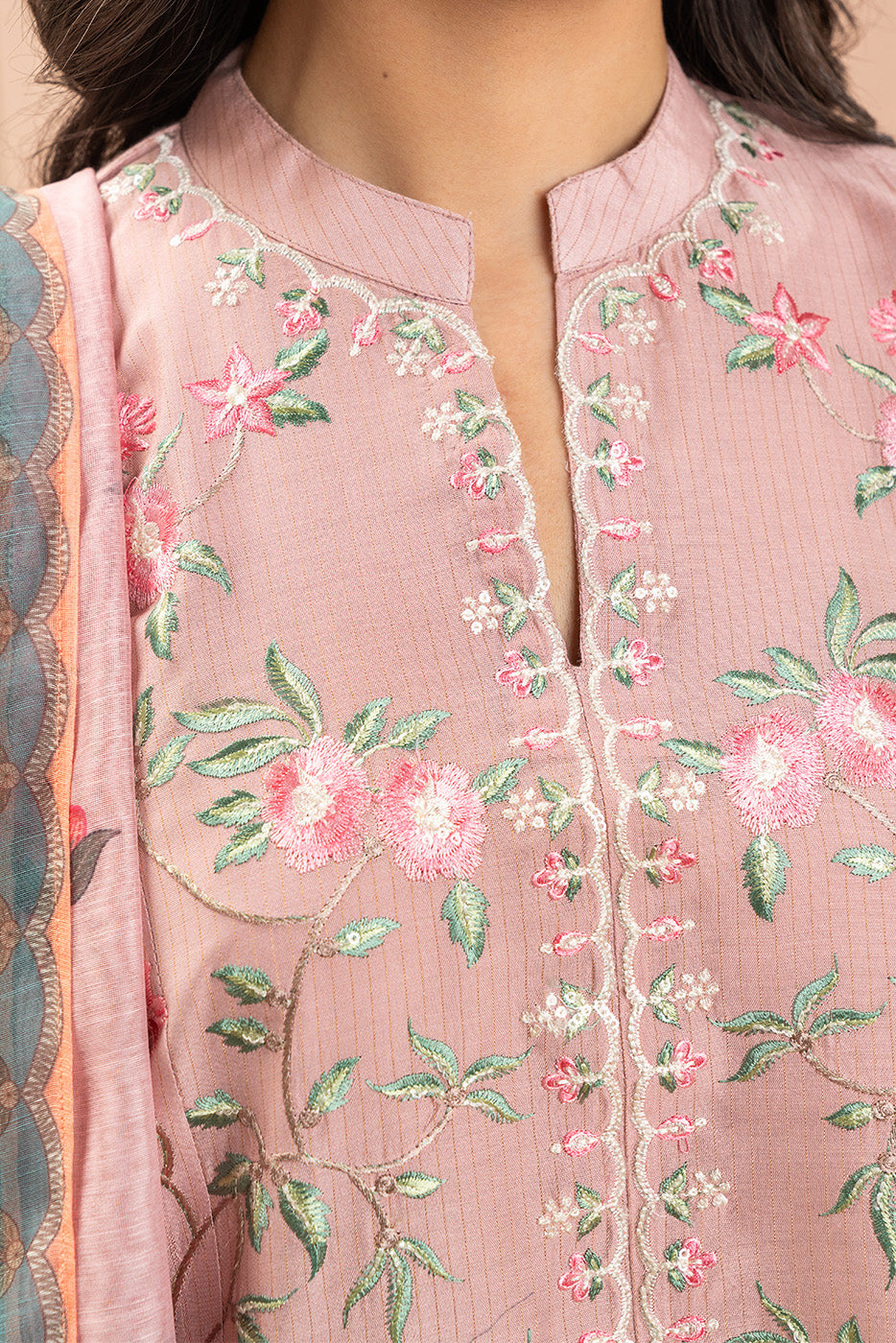 3 PIECE EMBROIDERED MISSOURI SUIT (HIGH CASUAL)