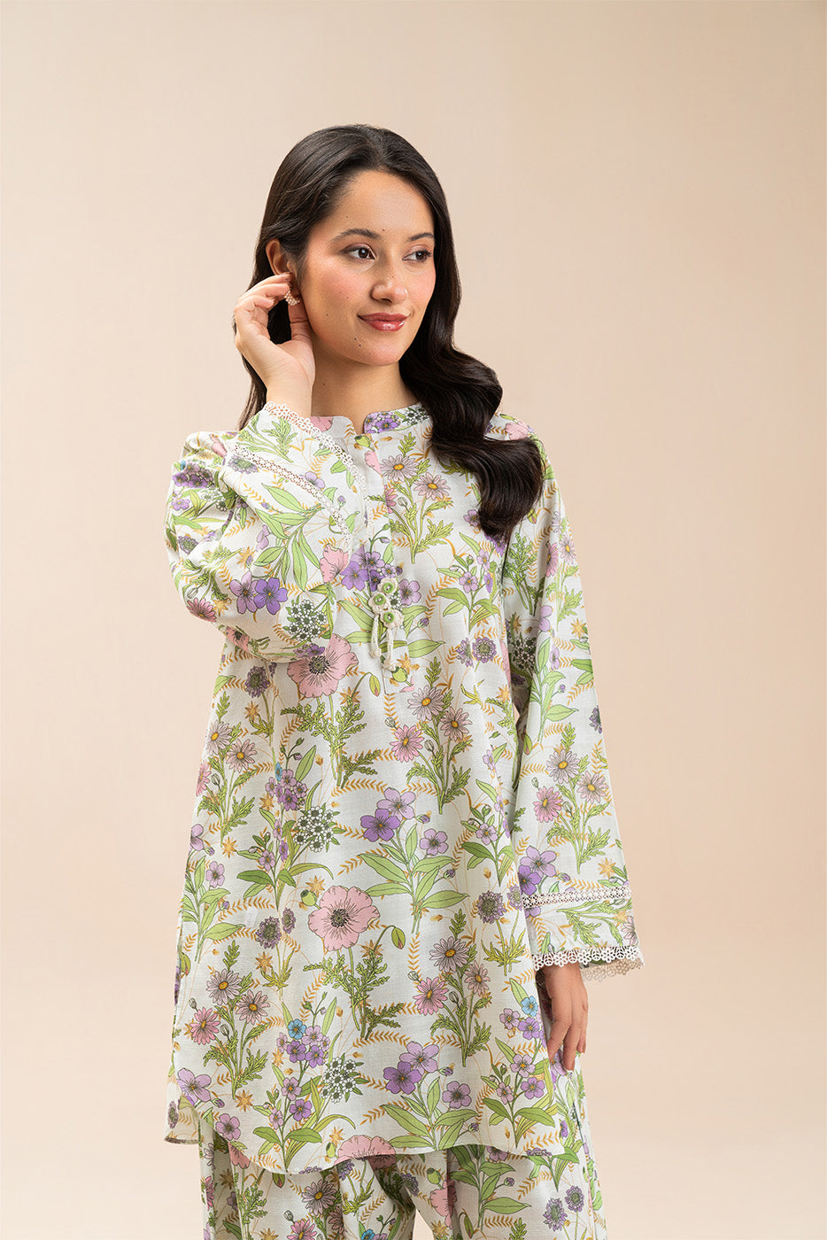 2 PIECE PRINTED DORIA LAWN SUIT (PRET)