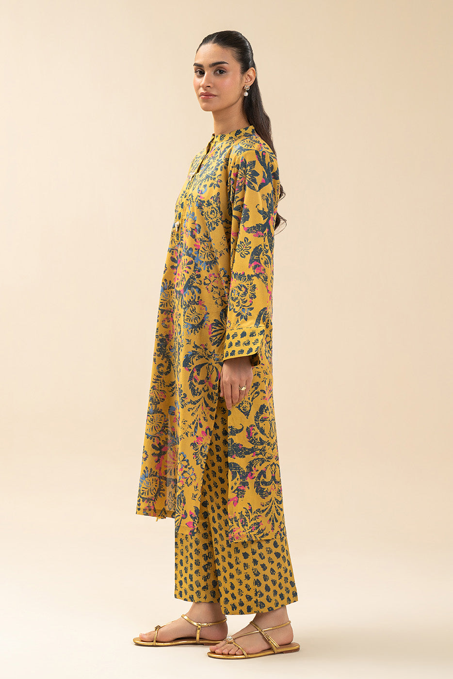 PRINTED LAWN SHIRT (PRET)
