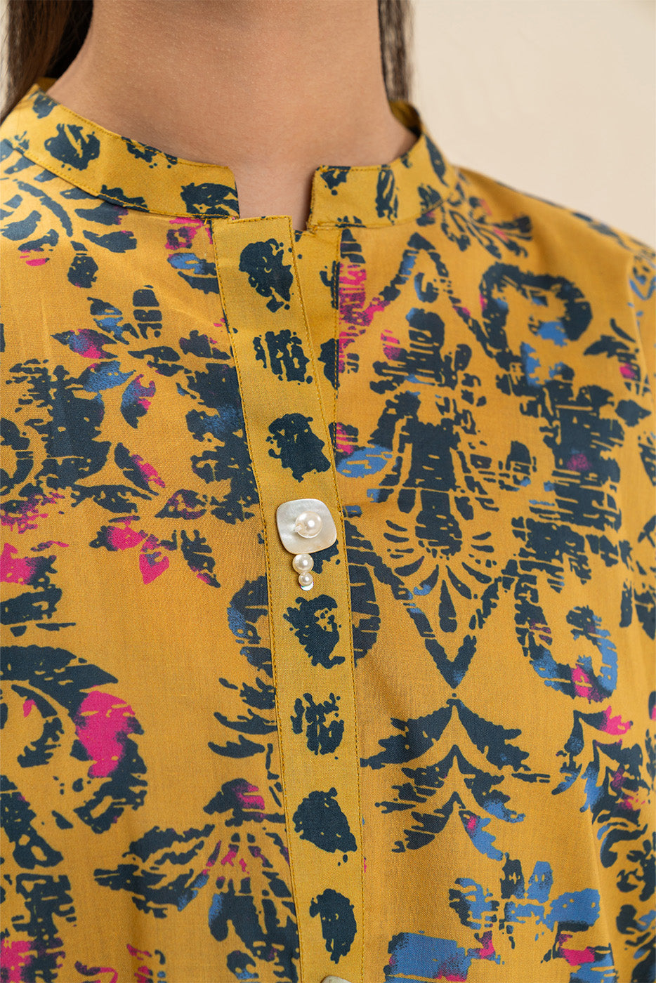 PRINTED LAWN SHIRT (PRET)