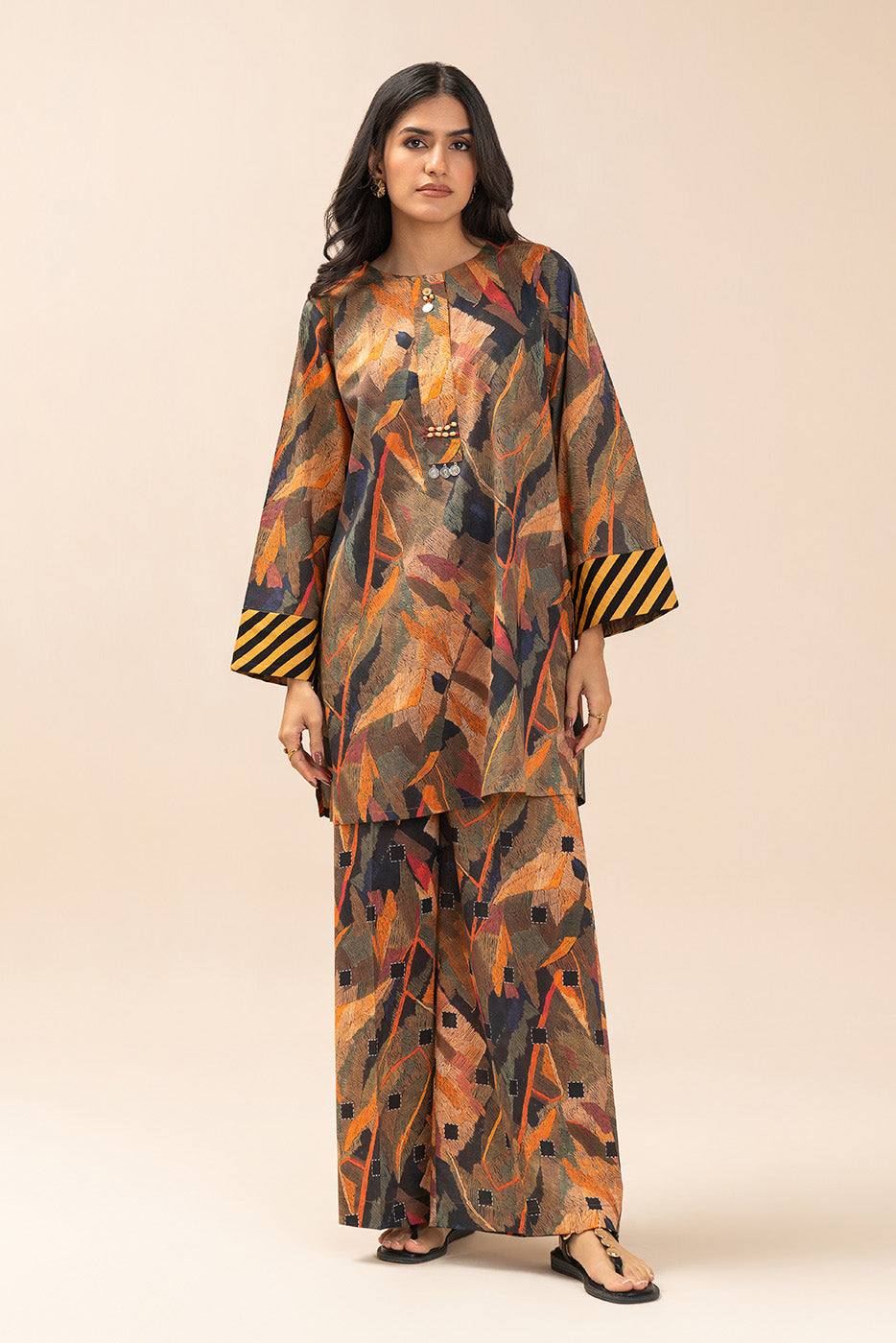 PRINTED LAWN SHIRT (PRET)