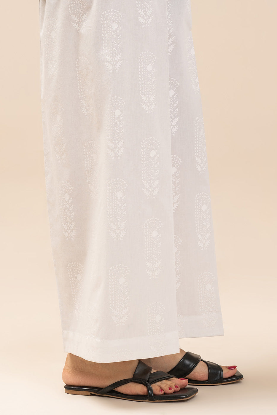 PRINTED CULOTTE PANTS