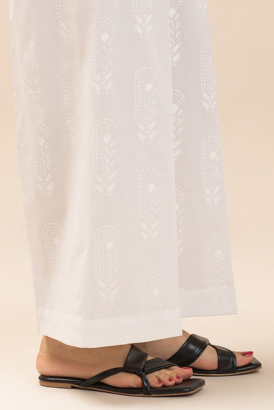 PRINTED CULOTTE PANTS