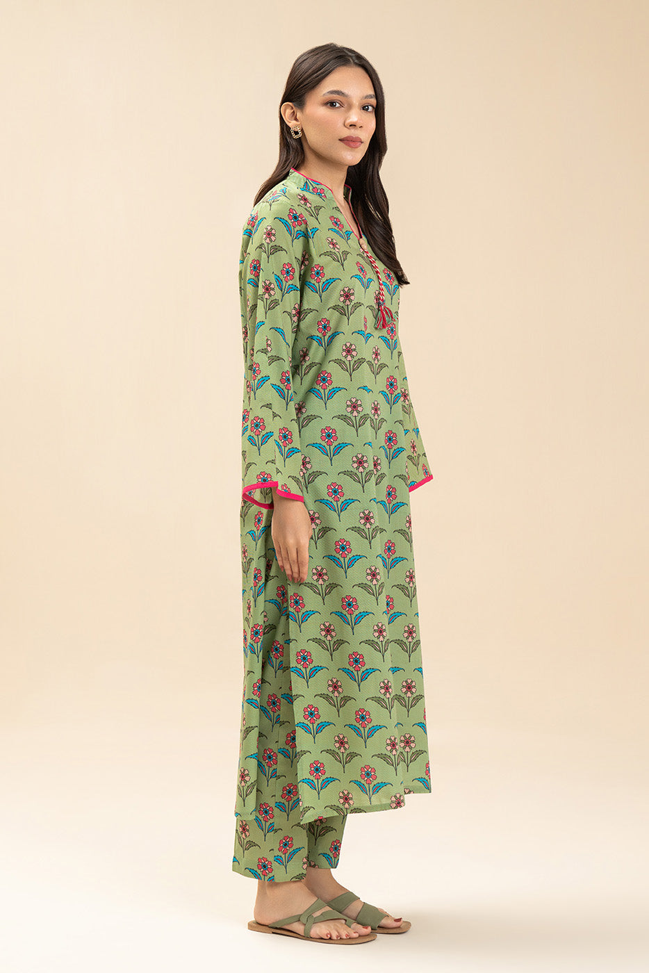 PRINTED LAWN SHIRT (PRET)