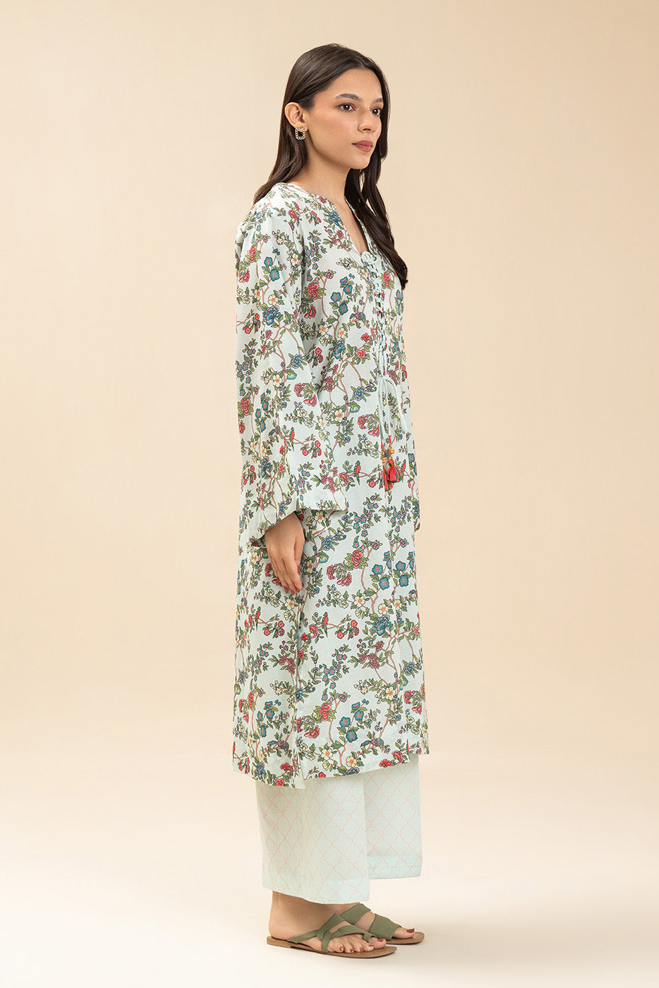 2 PIECE PRINTED LAWN SUIT (PRET)