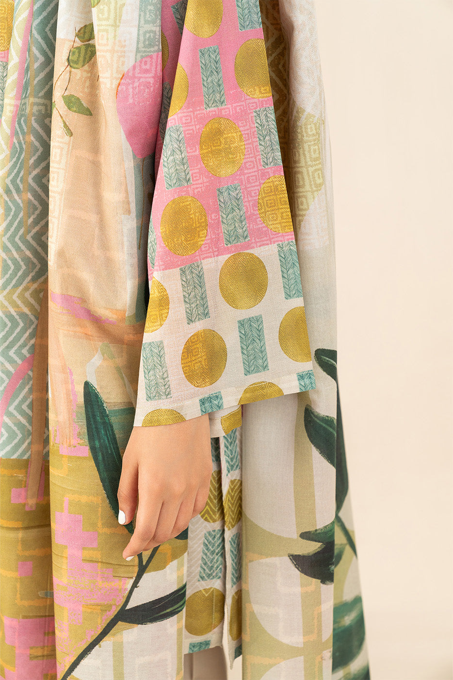 3 PIECE PRINTED LAWN SUIT (PRET) - BT12602UN004490A-MULTI-188225-8