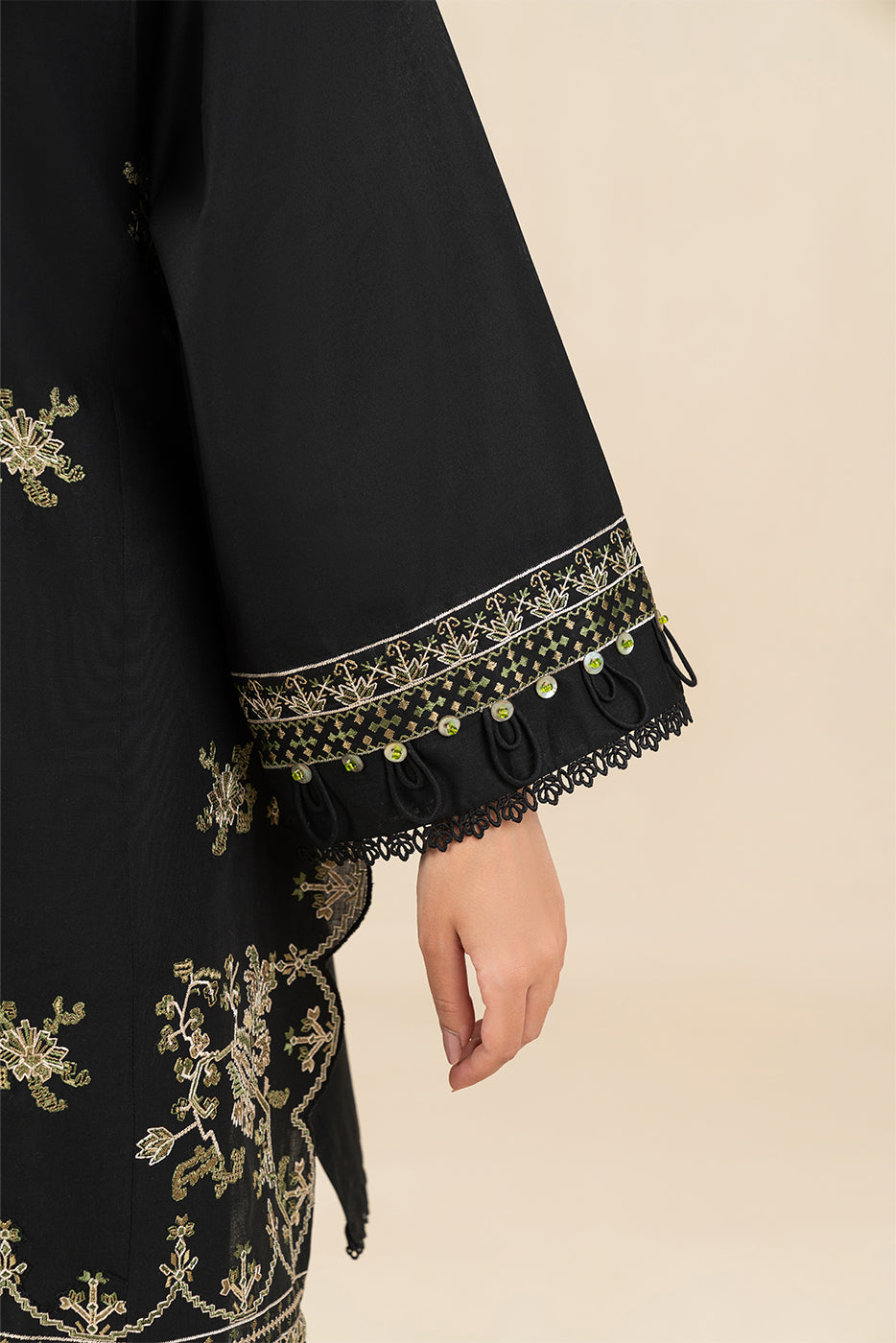 3 PIECE EMBROIDERED LAWN SUIT-TRIBAL TREASURE (UNSTITCHED)