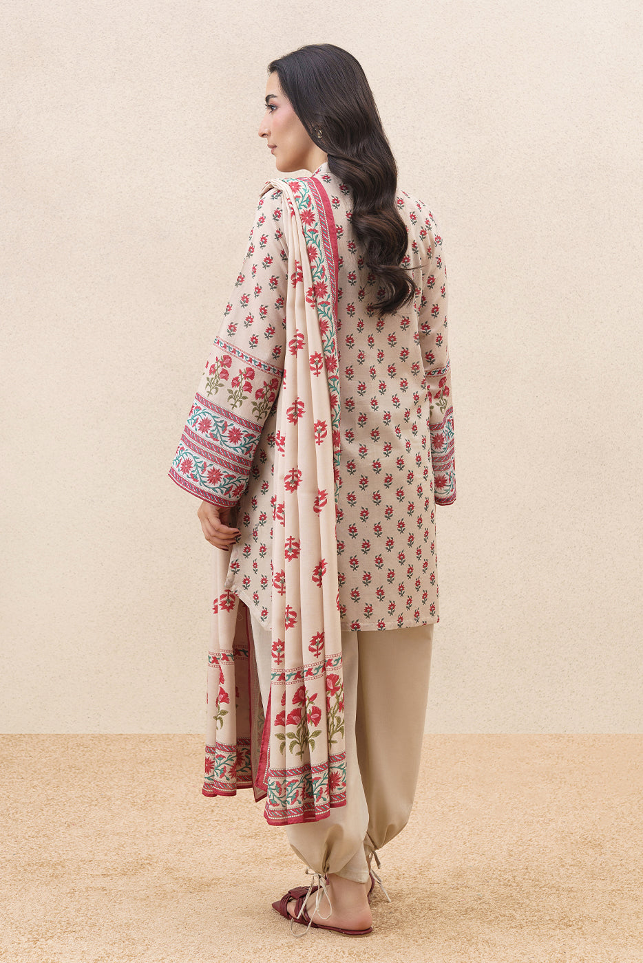 3 PIECE PRINTED LAWN SUIT-MAJESTIC REALM (UNSTITCHED)
