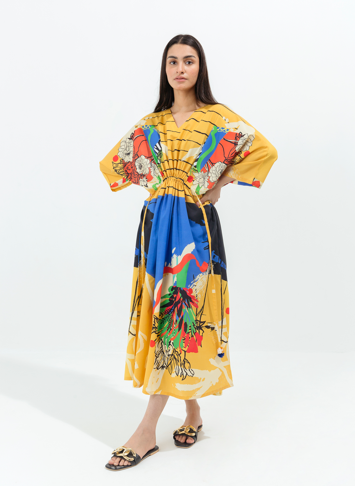 Vivid Aurora-Printed-1P (UNSTITCHED)BT1S22U01-MULTI-2000000188184-1P