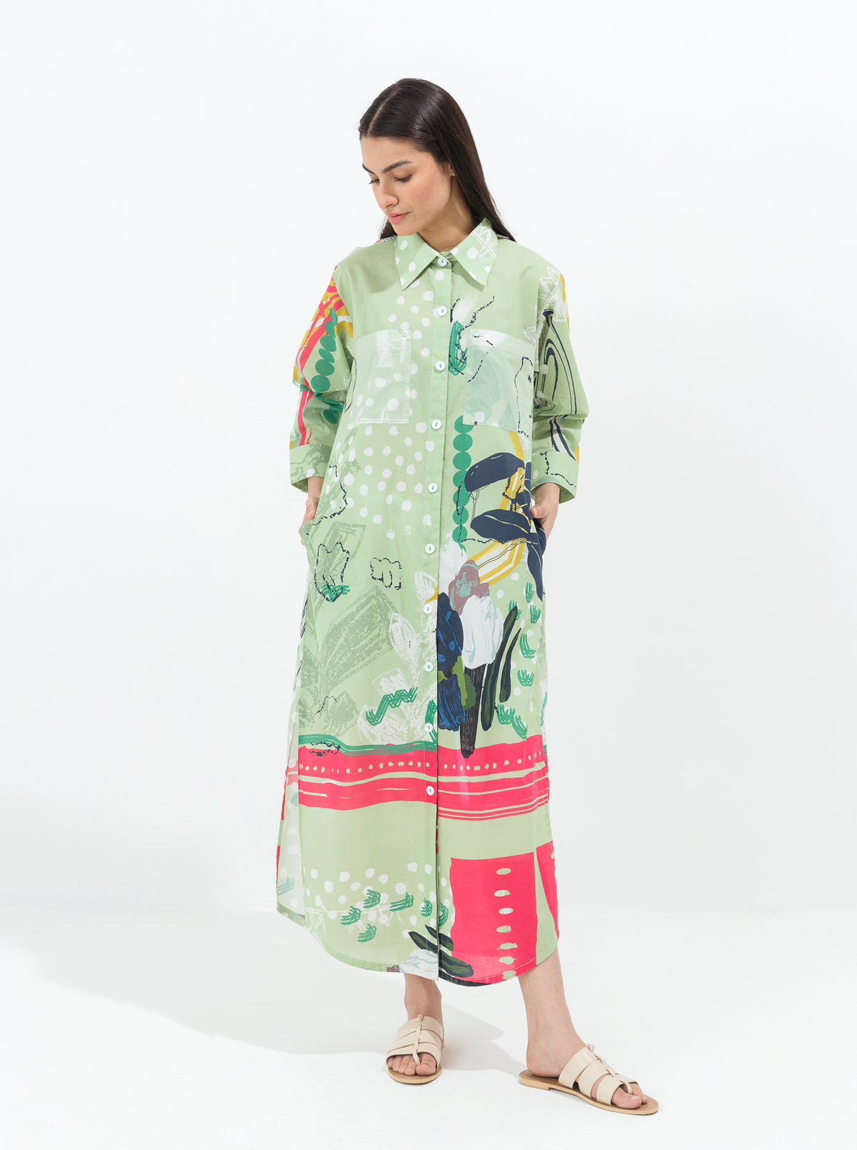 Bold Strokes-Printed-1P (UNSTITCHED)BT1S22U03-MULTI-2000000188186-1P