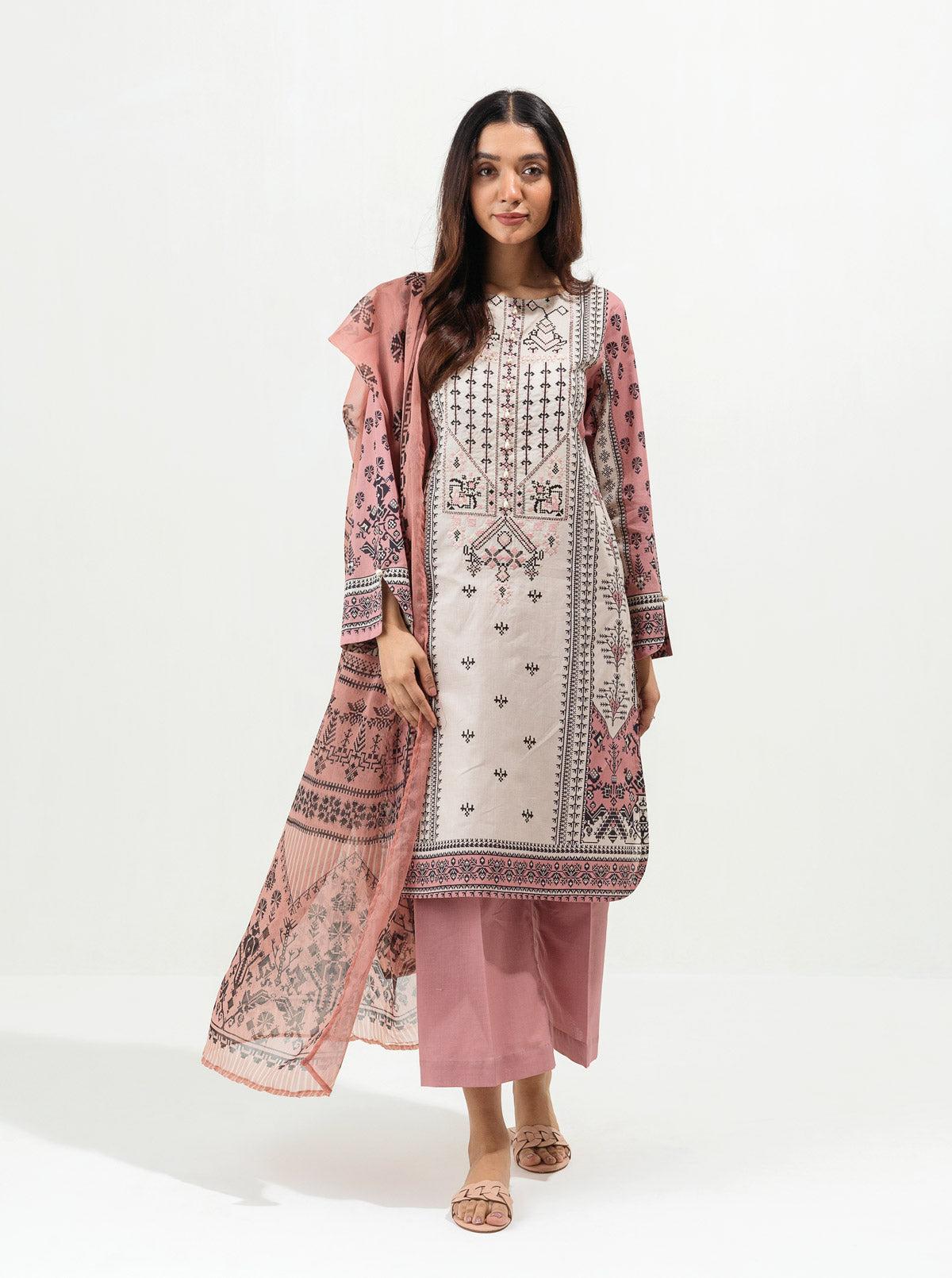 Rosy Glow-Embroidered-2PBT1S22U29-BEIGE-2000000189636-2P