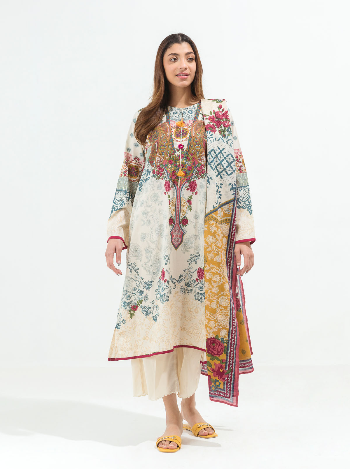 Delicate Chintz-Printed-3PBT1S22U75-MULTI-2000000190366-3P