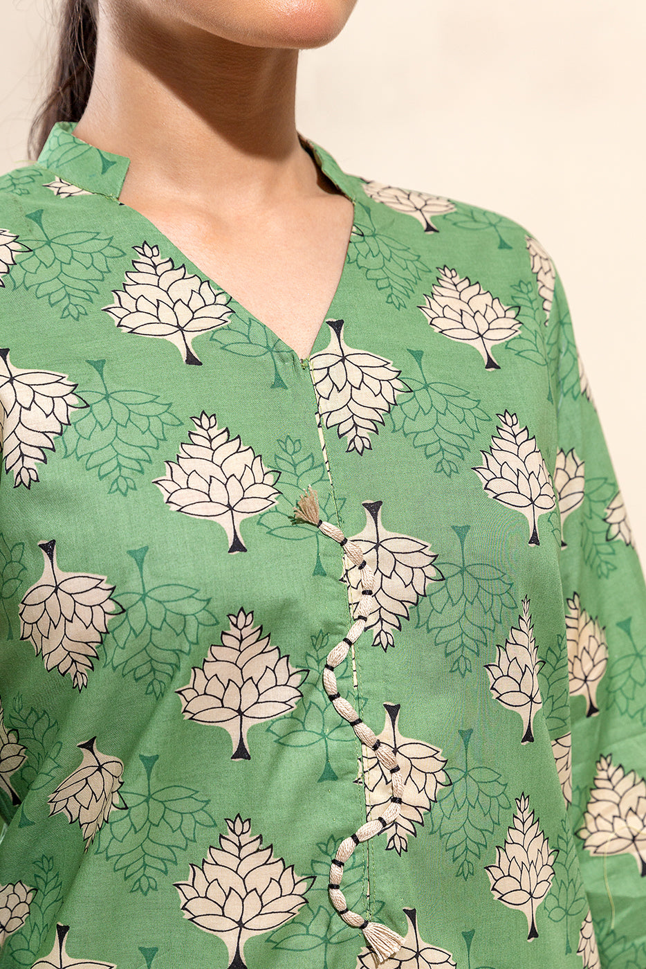 2 Piece Printed Lawn Suit-Mosses Charm (Unstitched)