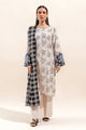 Embroidered chiffon dupatta with trimmings( as shown)