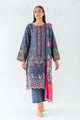 3 Piece - Printed Khaddar Suit - Midnight Charm (Unstitched)