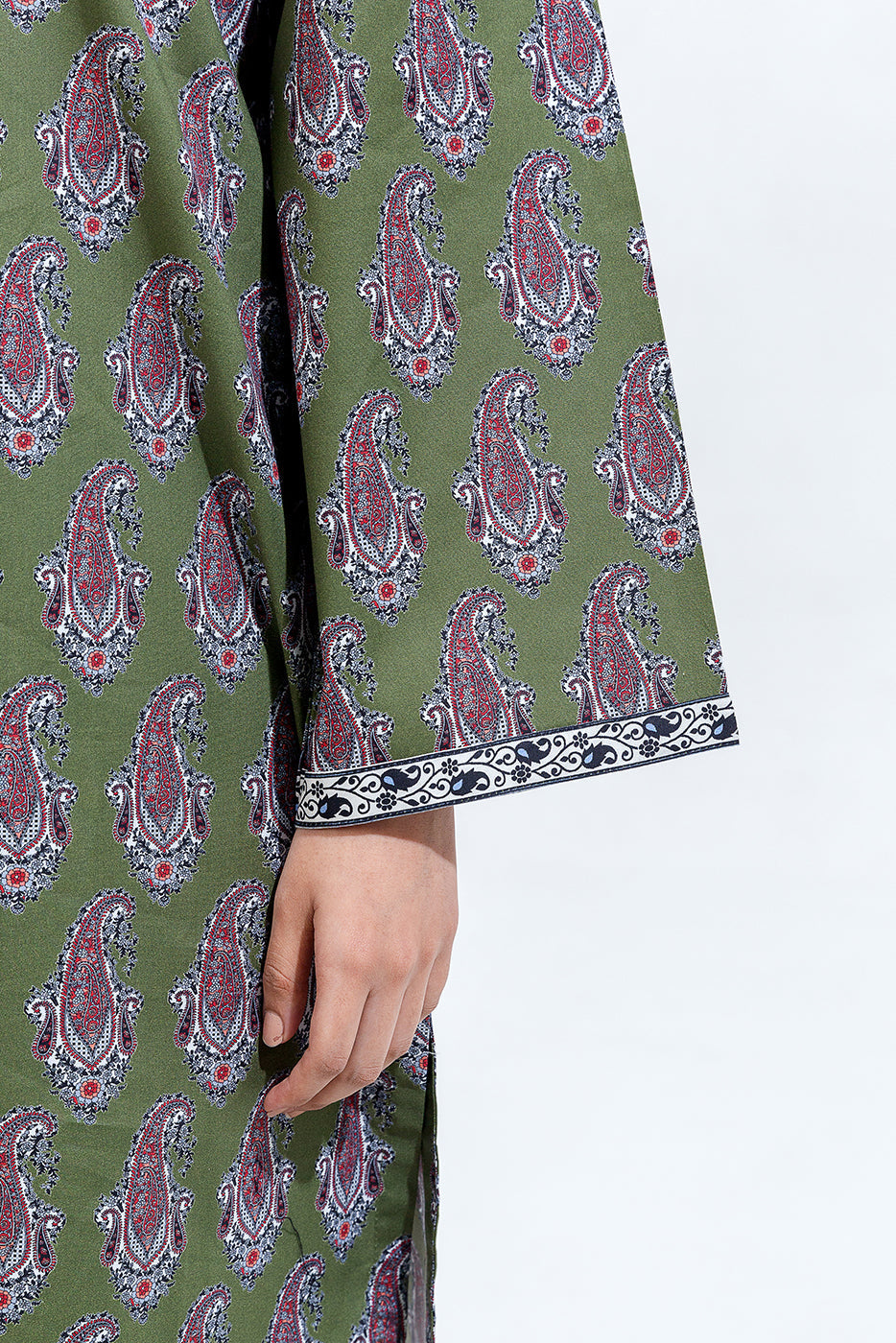 Printed Cambric Shirt (Pret)