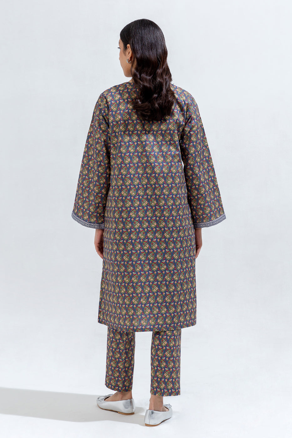 Printed Cambric Shirt (Pret)