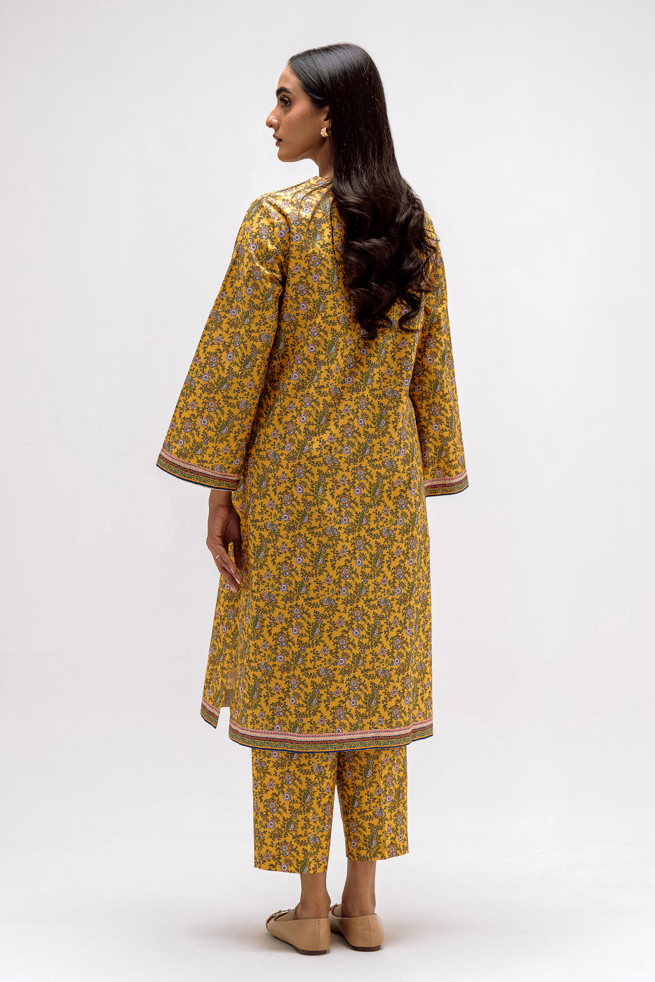 Printed Cambric Shirt (Pret)