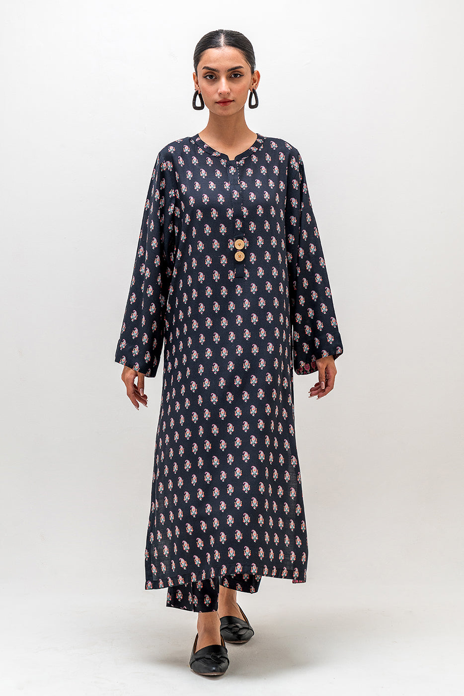 2 Piece Printed Viscose Suit (Pret)
