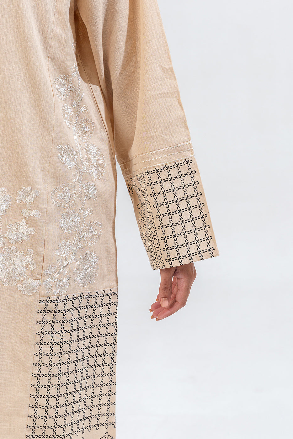 2 Piece Embroidered Khaddar Suit (Pret)