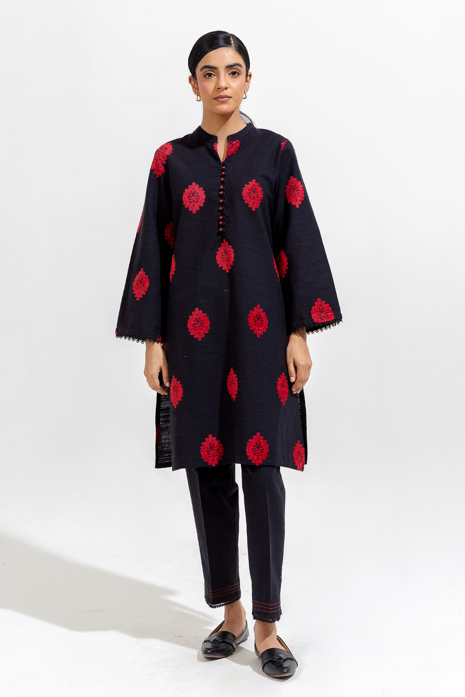 2 Piece Basic Khaddar Suit (Pret)