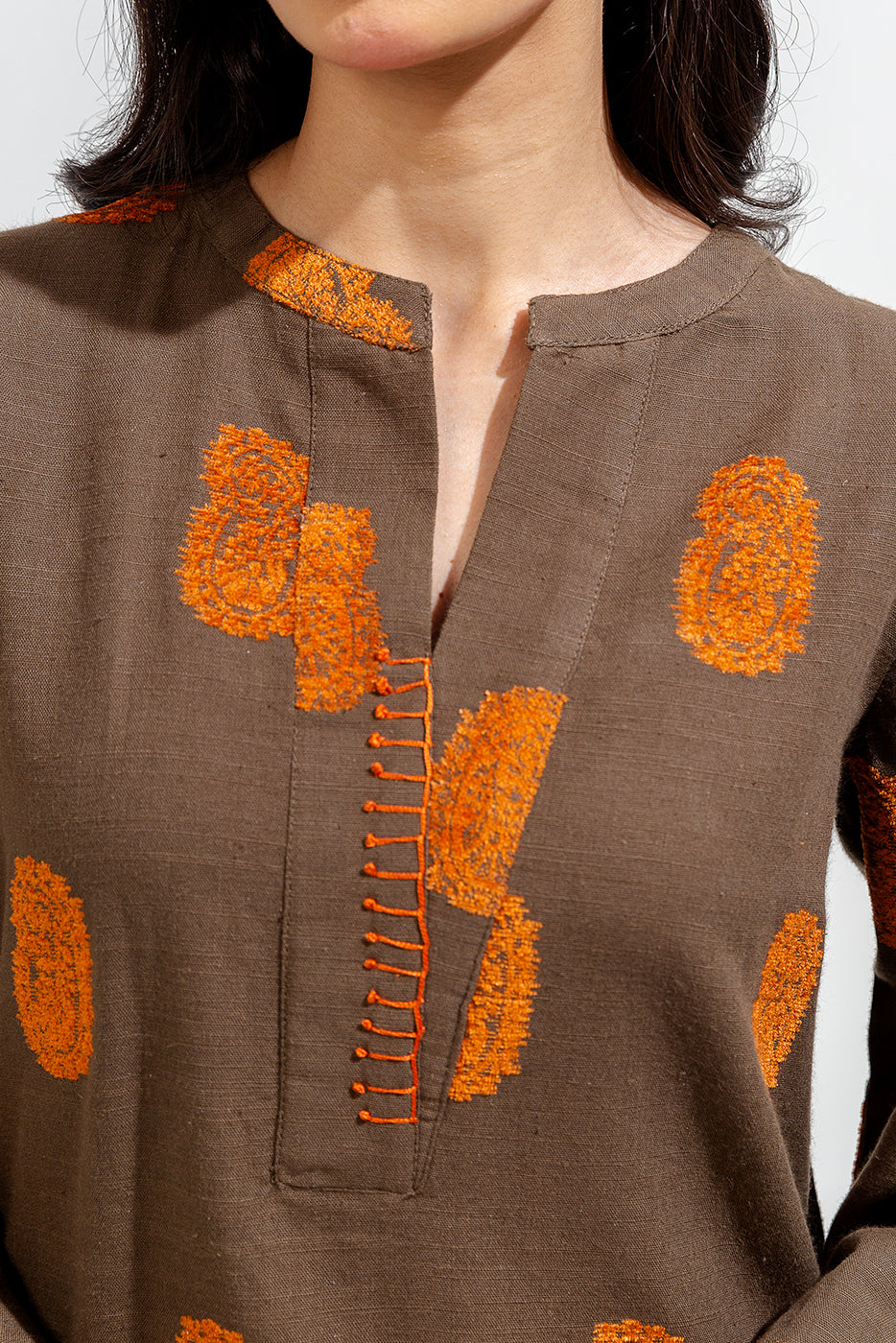 2 Piece Basic Khaddar Jacquard Suit (Pret)