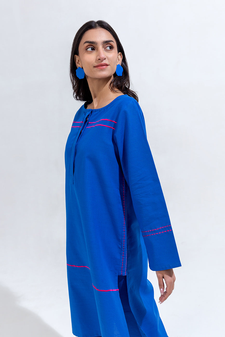 2 Piece Embroidered Khaddar Suit (Pret)