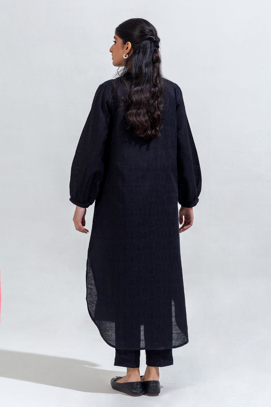 2 Piece Embroidered Khaddar Jacquard Suit (Pret)