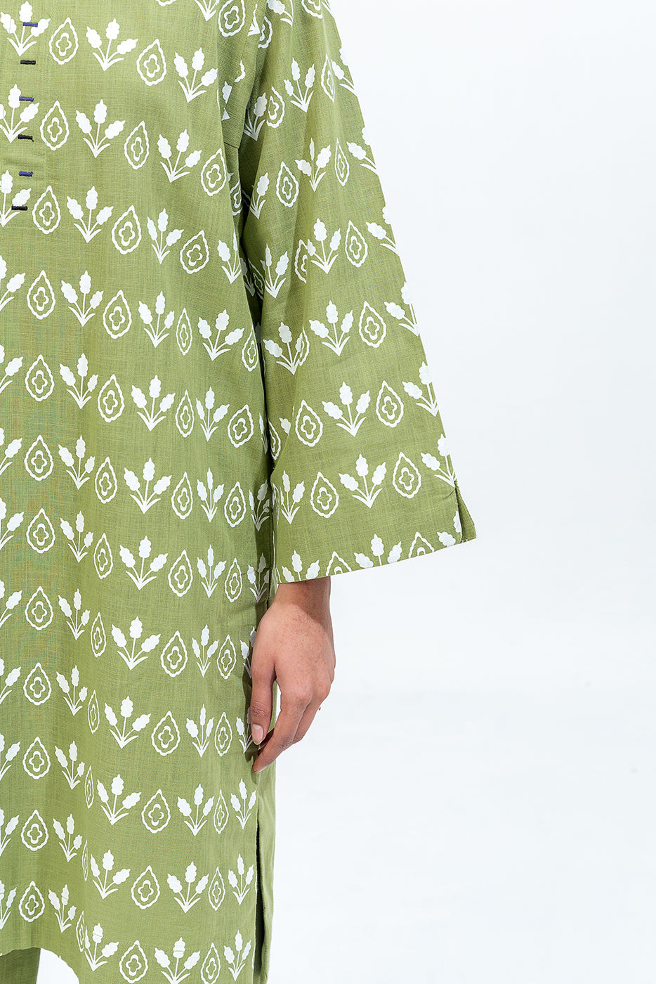 2 Piece Basic Two Way Slub Suit (Pret)