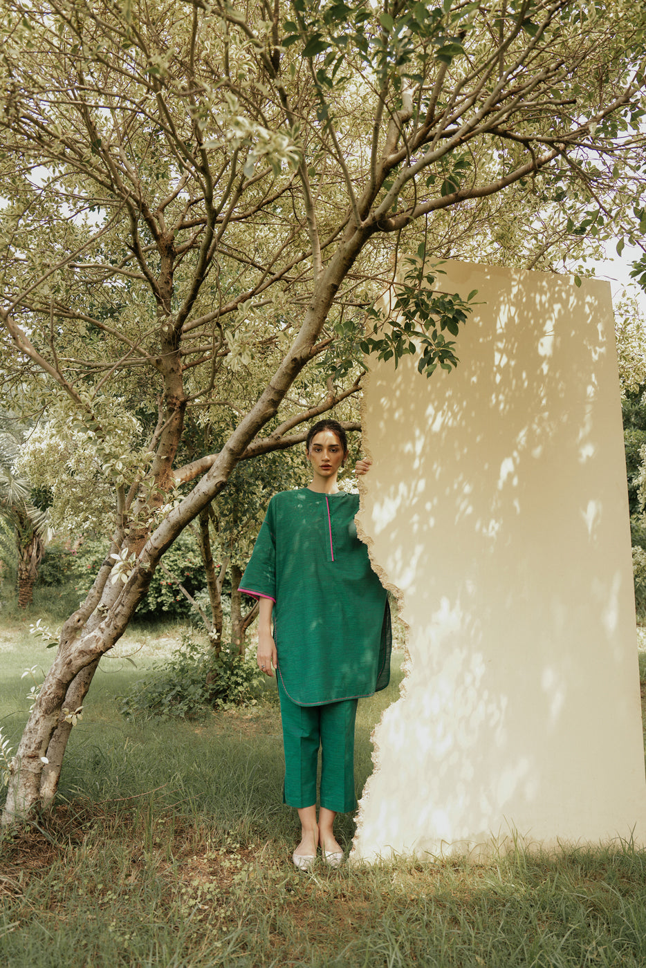 2 Piece Basic Khaddar Suit (Pret)