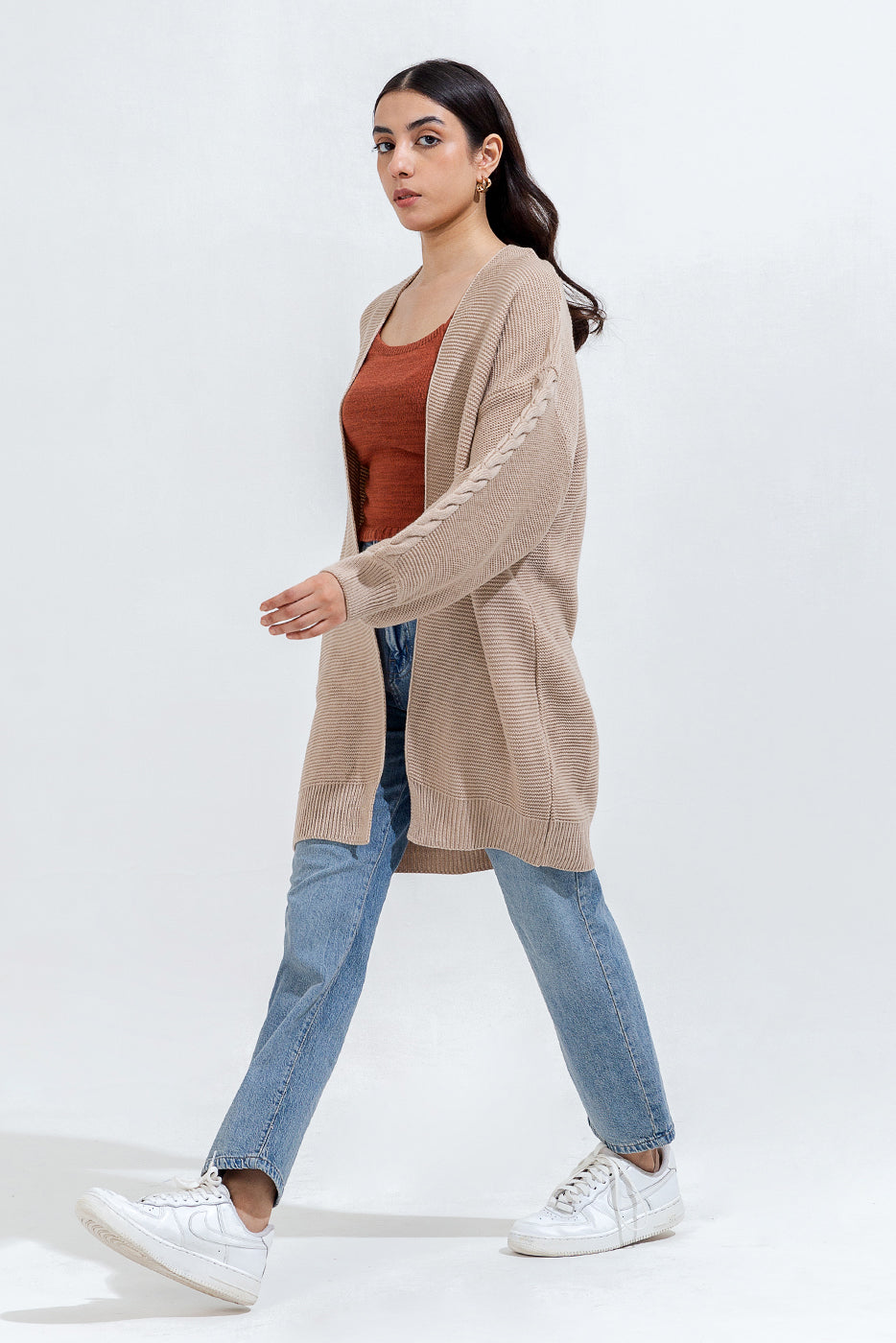 Cable Knit Shrug