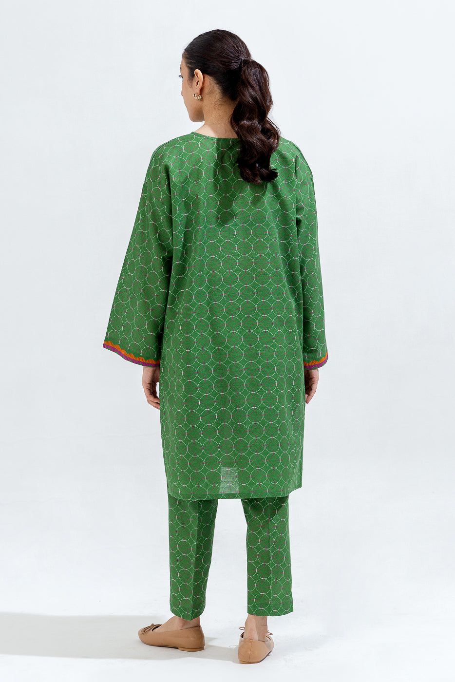 Printed Khaddar Shirt (Pret)