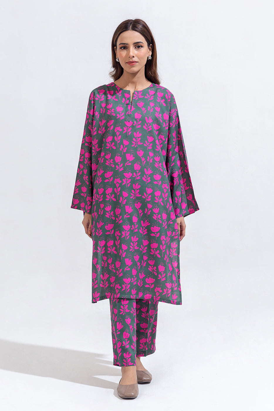 Printed Viscose Shirt (Pret)