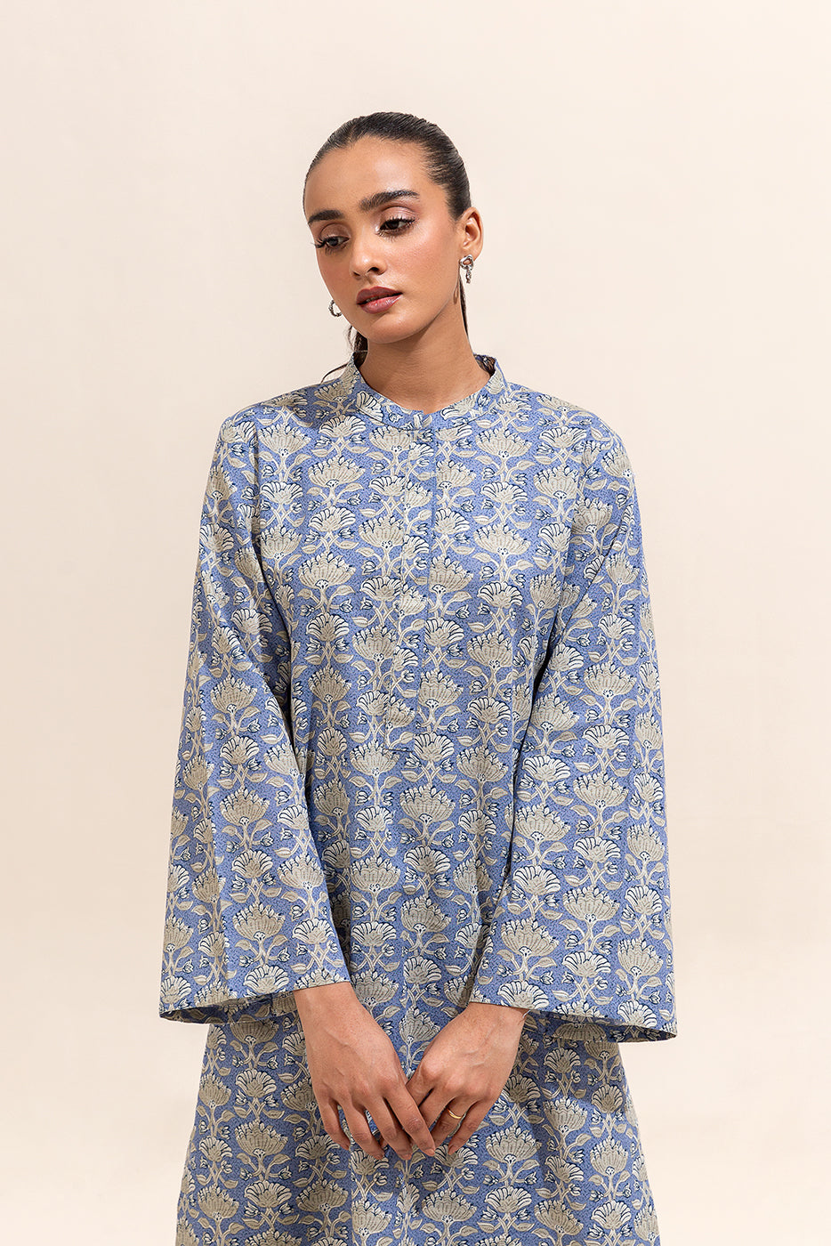 2 Piece Printed Khaddar Suit-Yonder Verve (Unstitched)