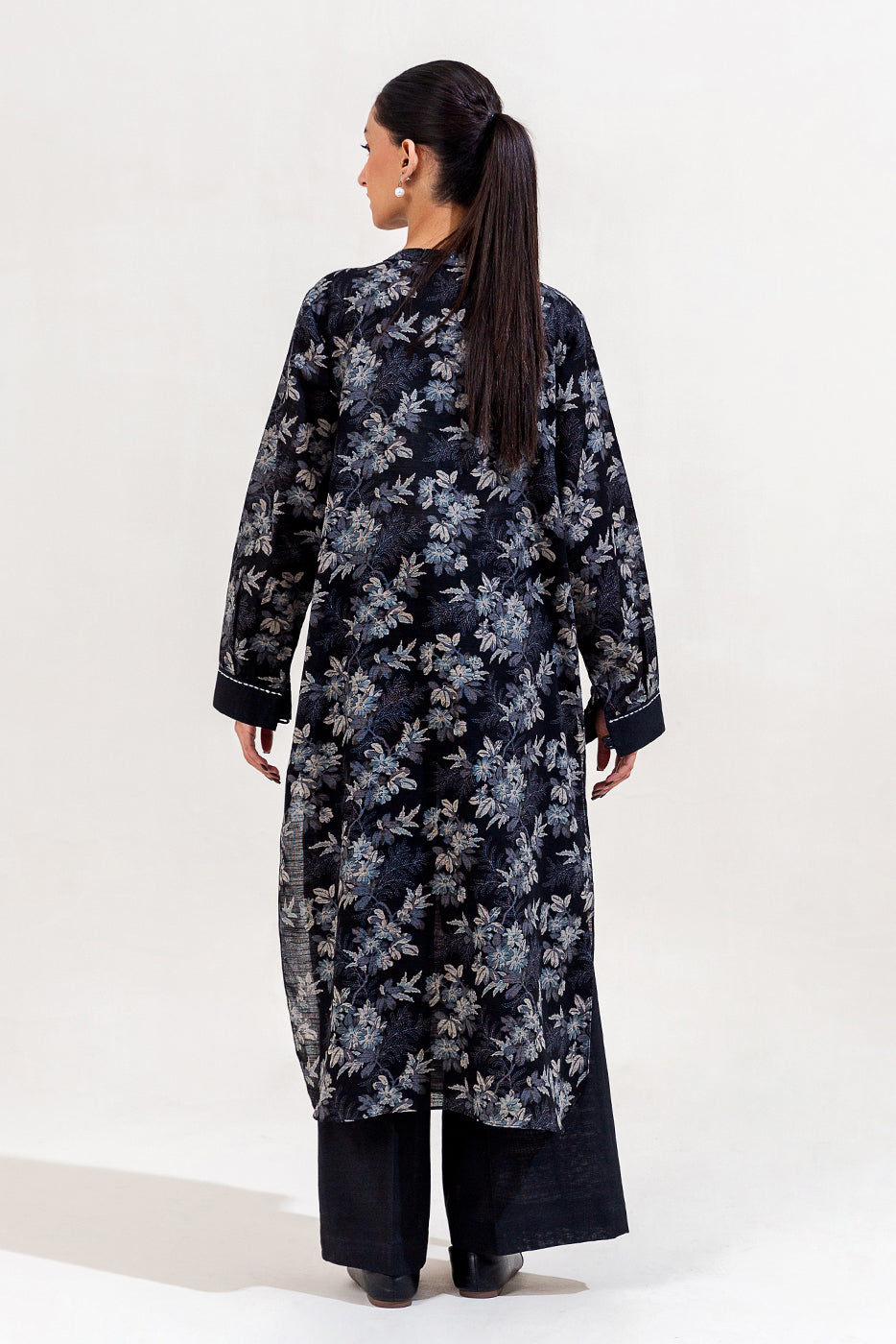2 Piece Embroidered Khaddar Suit-Mystic Dusk (Unstitched)