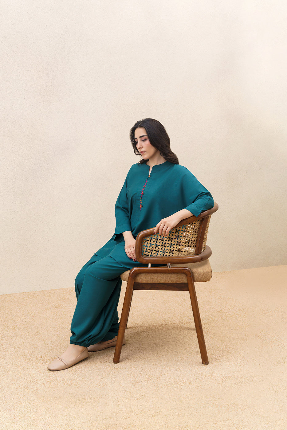 2 PIECE SOLID TWILL SUIT (PRET)