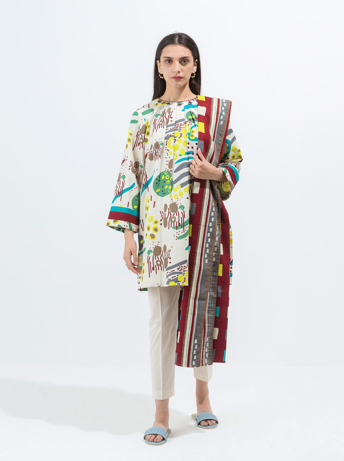 FUSION CHARM-PRINTED-2PBT2W21U11-MULTI-2000000177927-2P