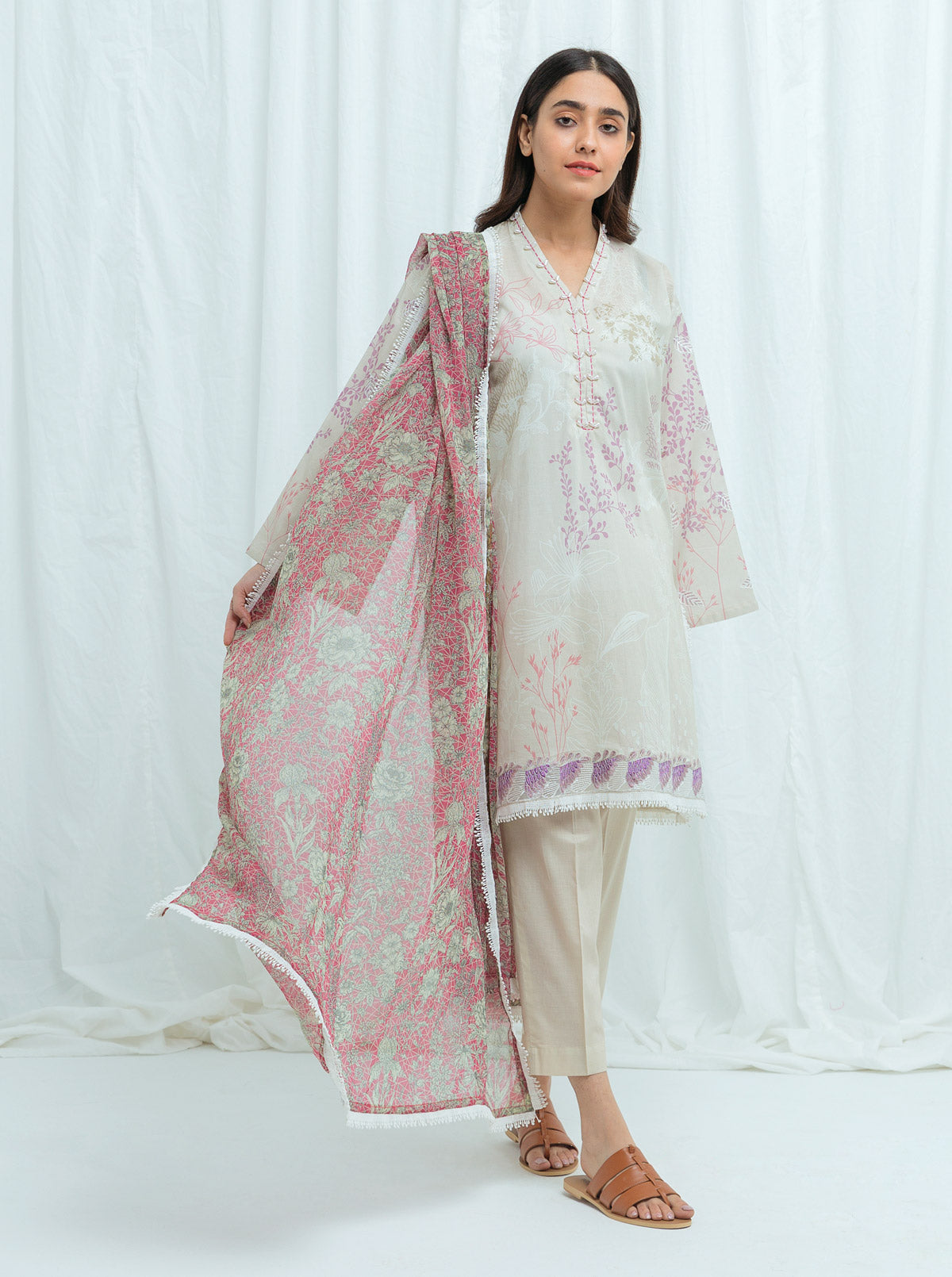 Petal Dew-Embroidered -2P