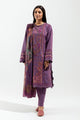 3 Piece - Embroidered Embroidered/Printed/2Tone Suit - Lavender Orchid