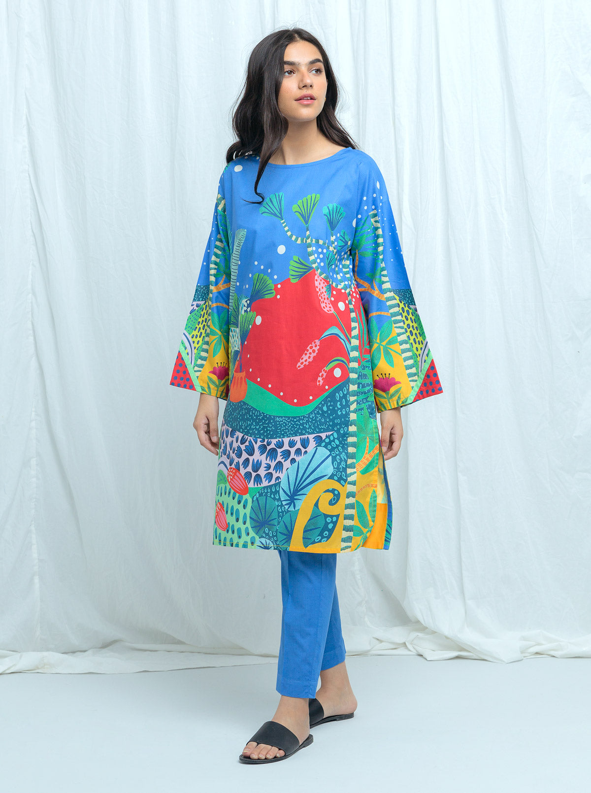 Embroidered 3 PC Suit