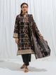 Ethnic Grid-Printed-3P (Unstitched)