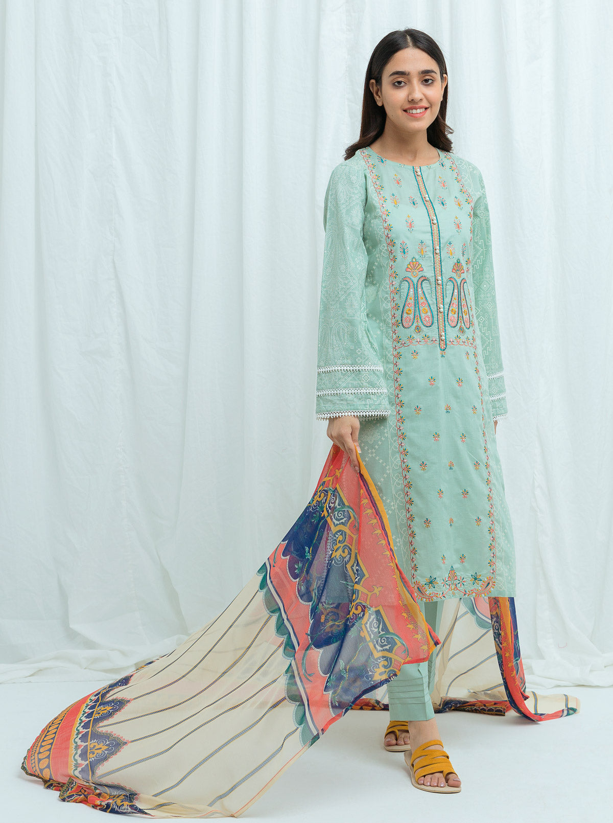 Icy Dew-Embroidered -3P
