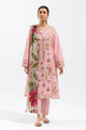3 Piece - Embroidered Multi Naps Suit - Blossom Bloom (Unstitched)
