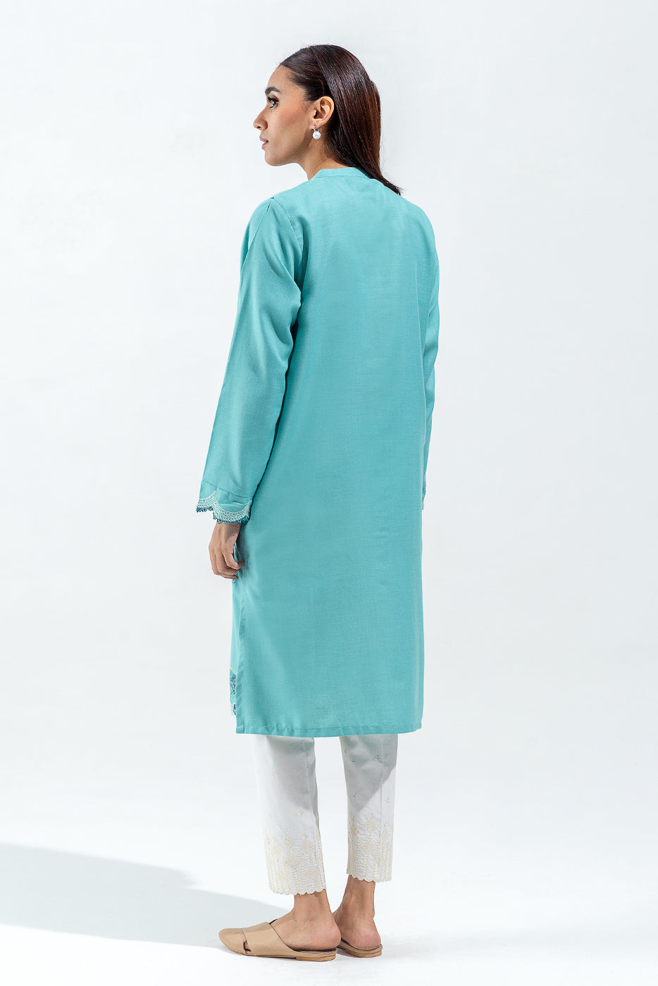 Embroidered Twill Shirt (Pret)