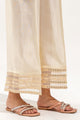 Embroidered Silk Pants (As Shown)
