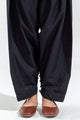 Plain silk trousers